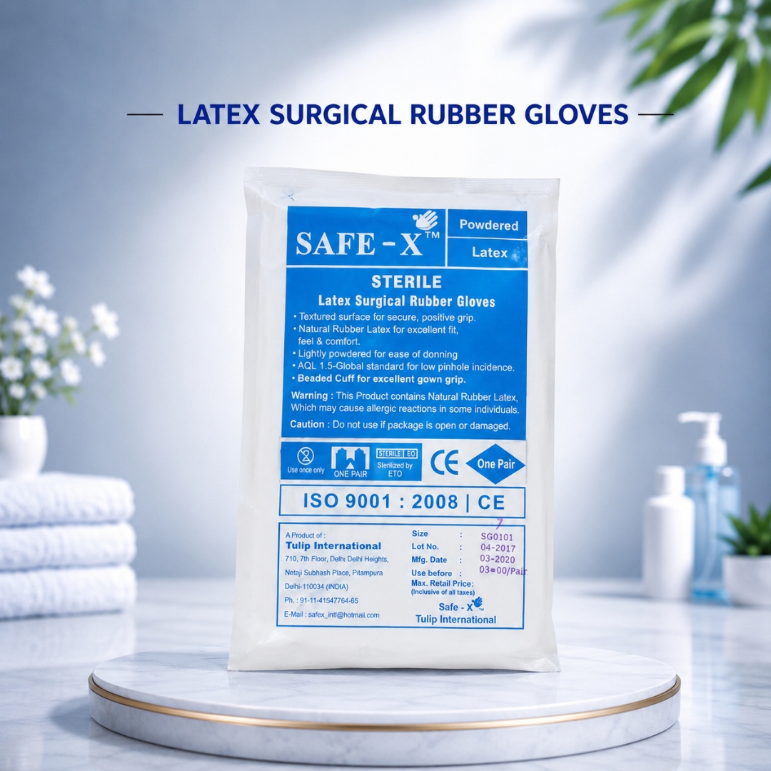 Latex Surgical Rubber Gloves